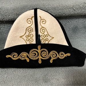 Authentic traditional hat from Kyrgyzstan!